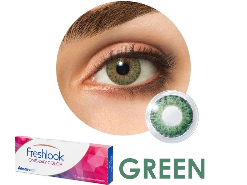 FRESH LOOK ONE DAY COLOR GREEN