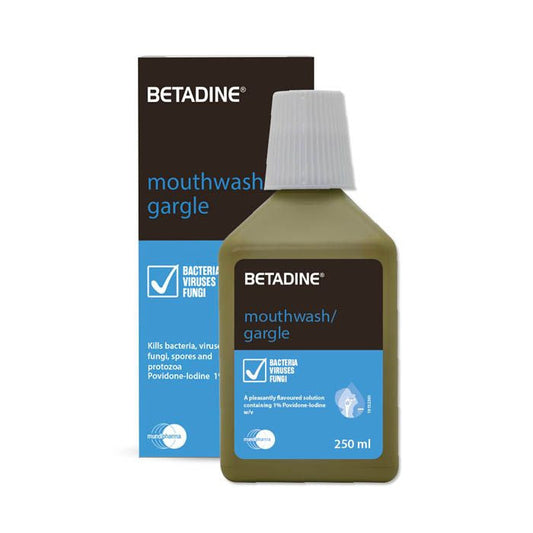 BETADINE MOUTH WASH 250ML