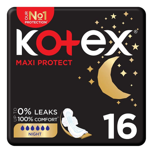 KOTEX 1380 MAXI THICK NIGHT 16S
