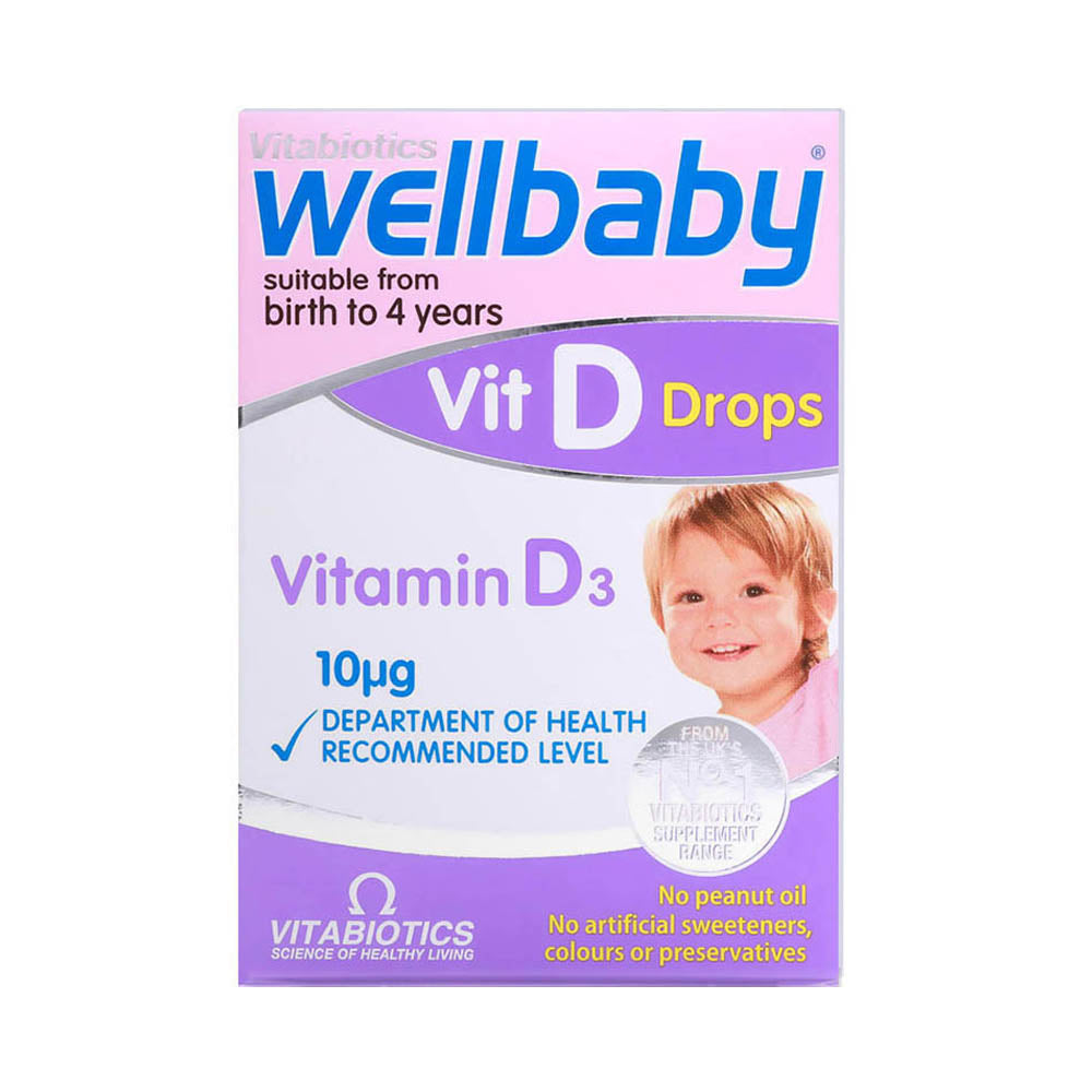 VITABIOTICS WELLBABY VITAMIN D DROPS