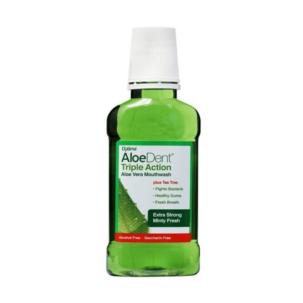 Aloedent Aloe Vera Mouthwash Tea Tree 250ML 002916