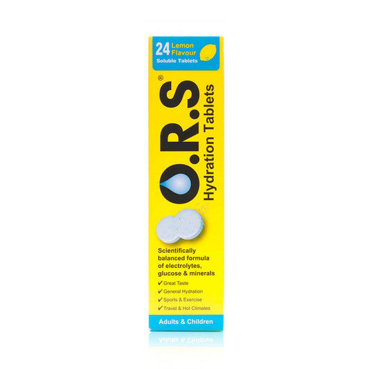 CLINOVA ORS EFF TAB LEMON 24,S