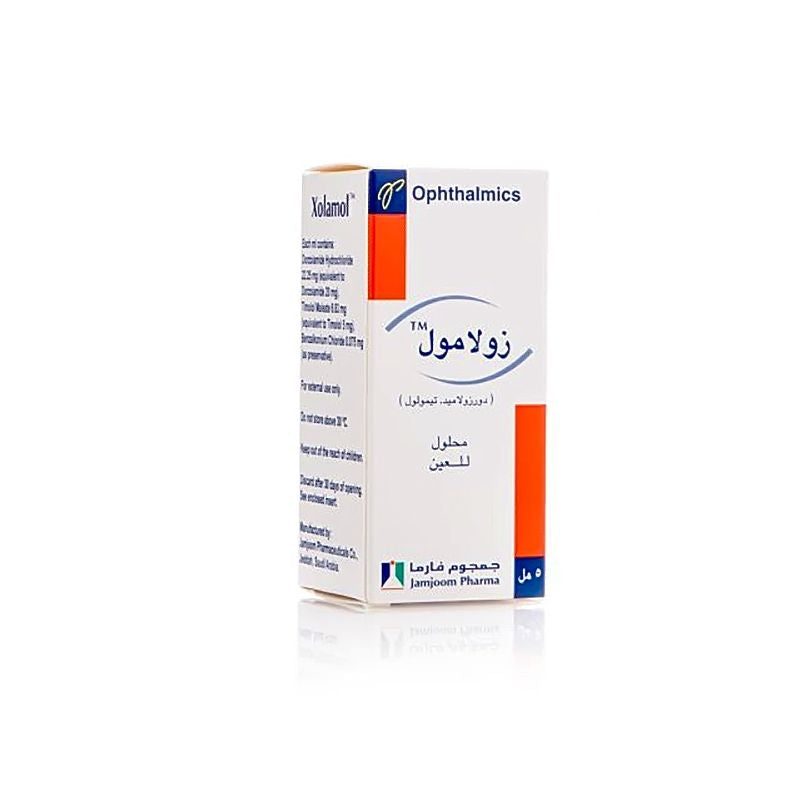 XOLAMOL 20MG/5MG EYE DROPS 5ML