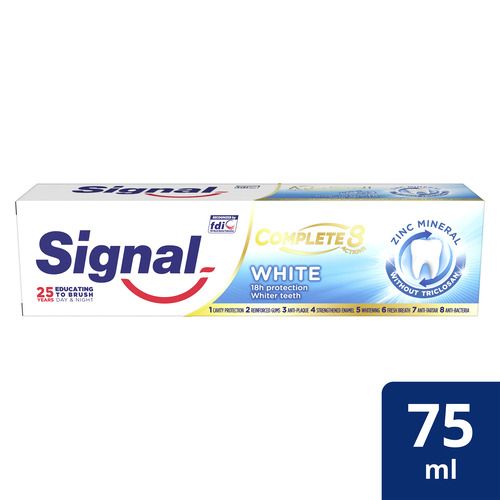 SIGNAL TP COMPLETE WHITE 75ML