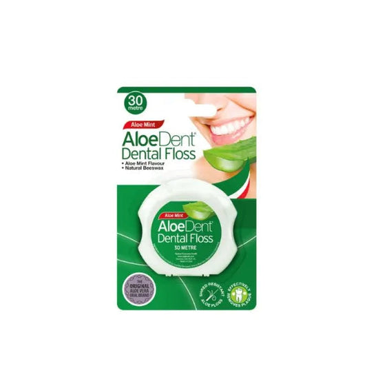 ALOEDENT 8932 AD ALOE DENT ALOE VERA DENTAL FLOSS 30M (E0691)