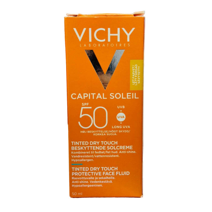 VICHY 5787 SPF50 TINTED DRY TOUCH FACE FLUID