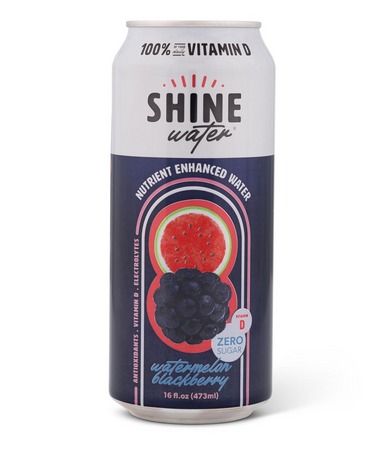 SHINE WATER WATERMELON BLACKBERRY 473ML