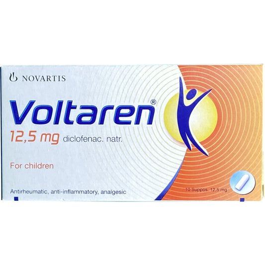 VOLTAREN 12.5MG SUPP. 10'S