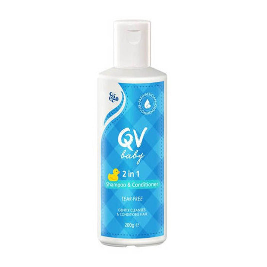 QV BABY 2 IN 1 SHAMPOO & CONDITIONER 200G