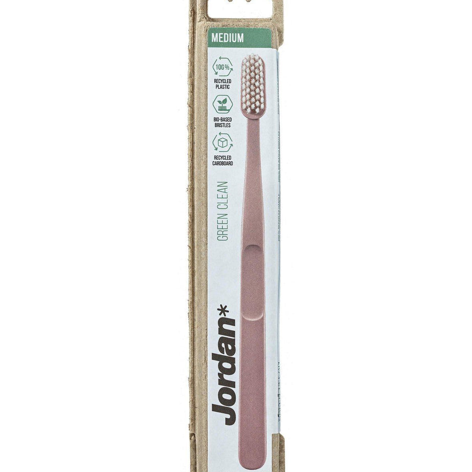 JORDAN GREEN CLEAN MEDIUM TOOTH BRUSH