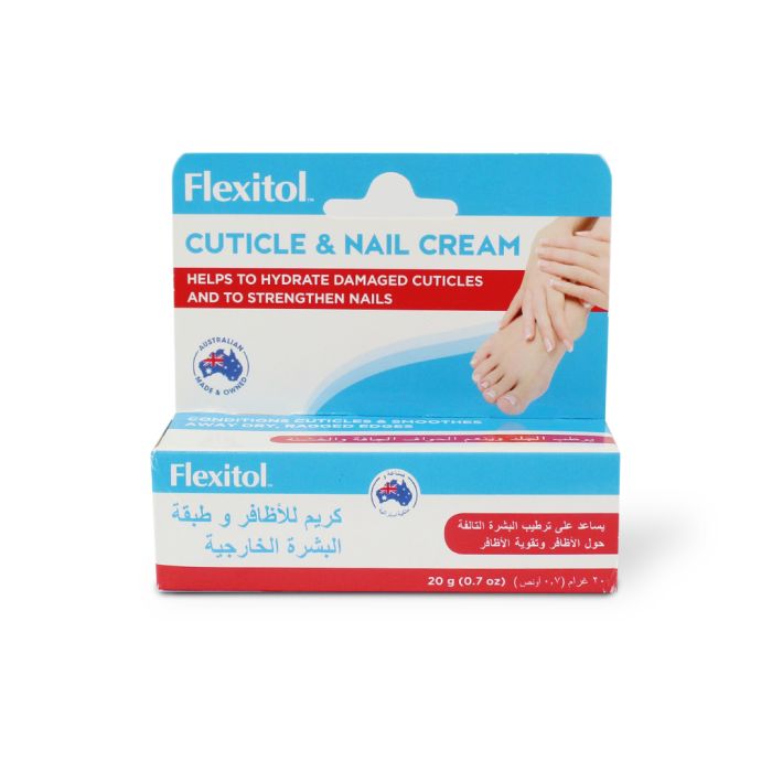 FLEXITOL CUTICLE & NAIL CREAM 20G