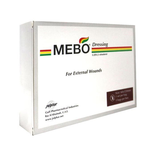 MEBO WOUND DRESSING 5 Patches (60x120mm)