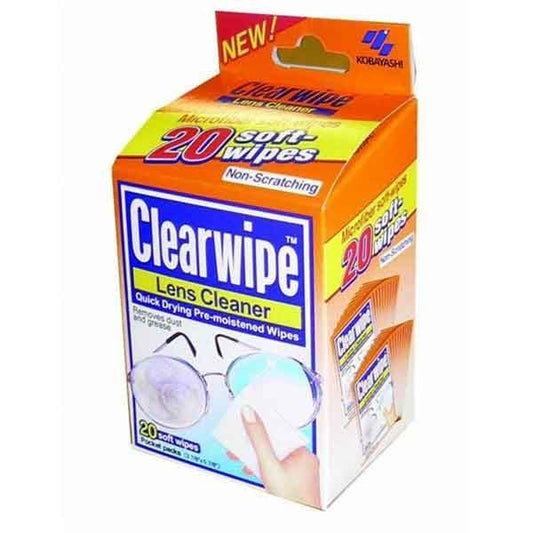 CLEARWIPE LENS CLEANSER 20 SOFT WIPES
