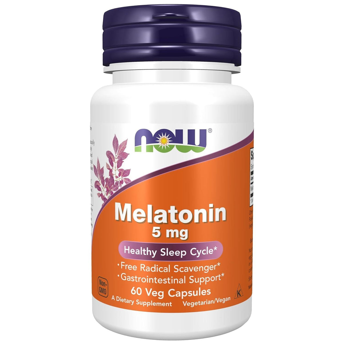 NOW MELATONIN 60 CAP
