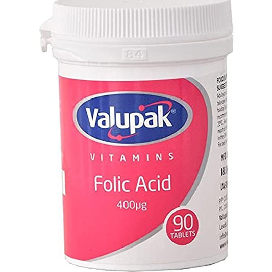 VALUPAK FOLIC ACID TABS 90's