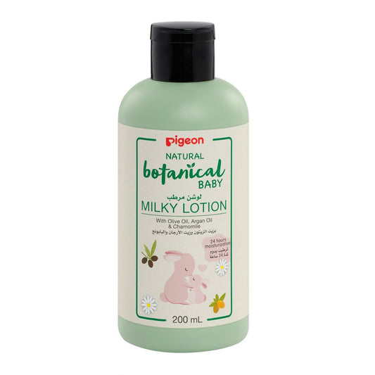 PIGEON NATURAL BOTANICAL BABY MILKY LOTION 200ML 79381