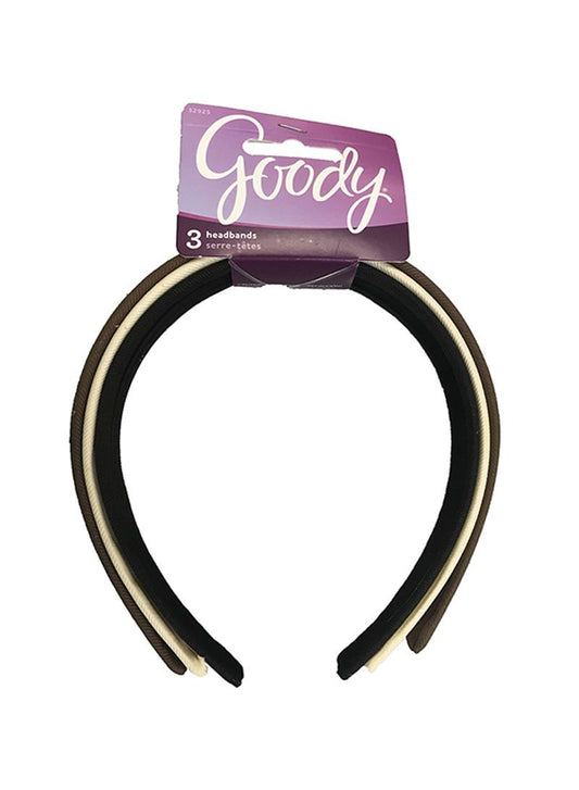 GOODY FABRIC COVERED HEADBAND 3CT 1942348/3000755