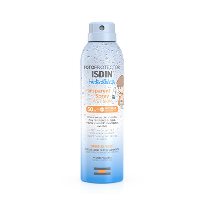 ISDIN 8419 FOTOPROTECTOR WET SKIN TRANS SPRAY SPF 50+ 250ML PEDIATRICS