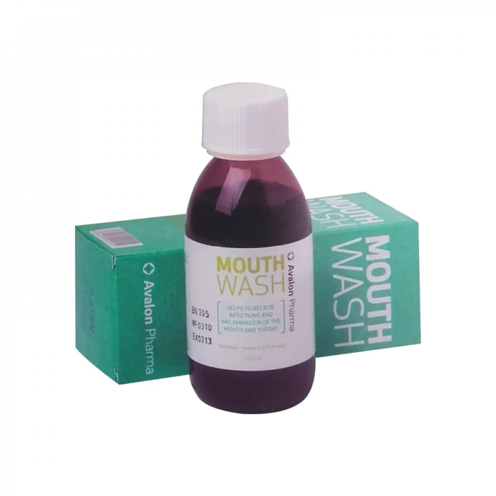AVALON POVIDONE 1% MOUTH WASH 135ML