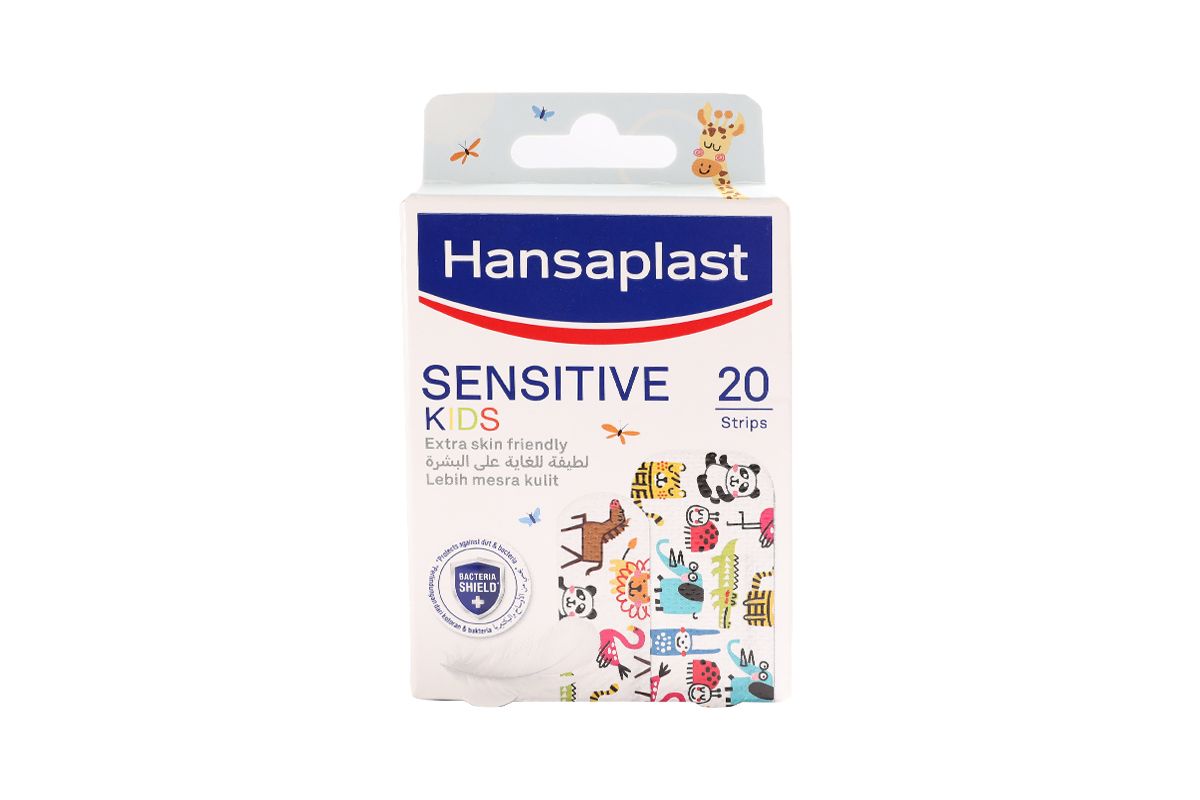 HANSAPLAST 0611 SENSITIVE KIDS STRIPS 10/20S