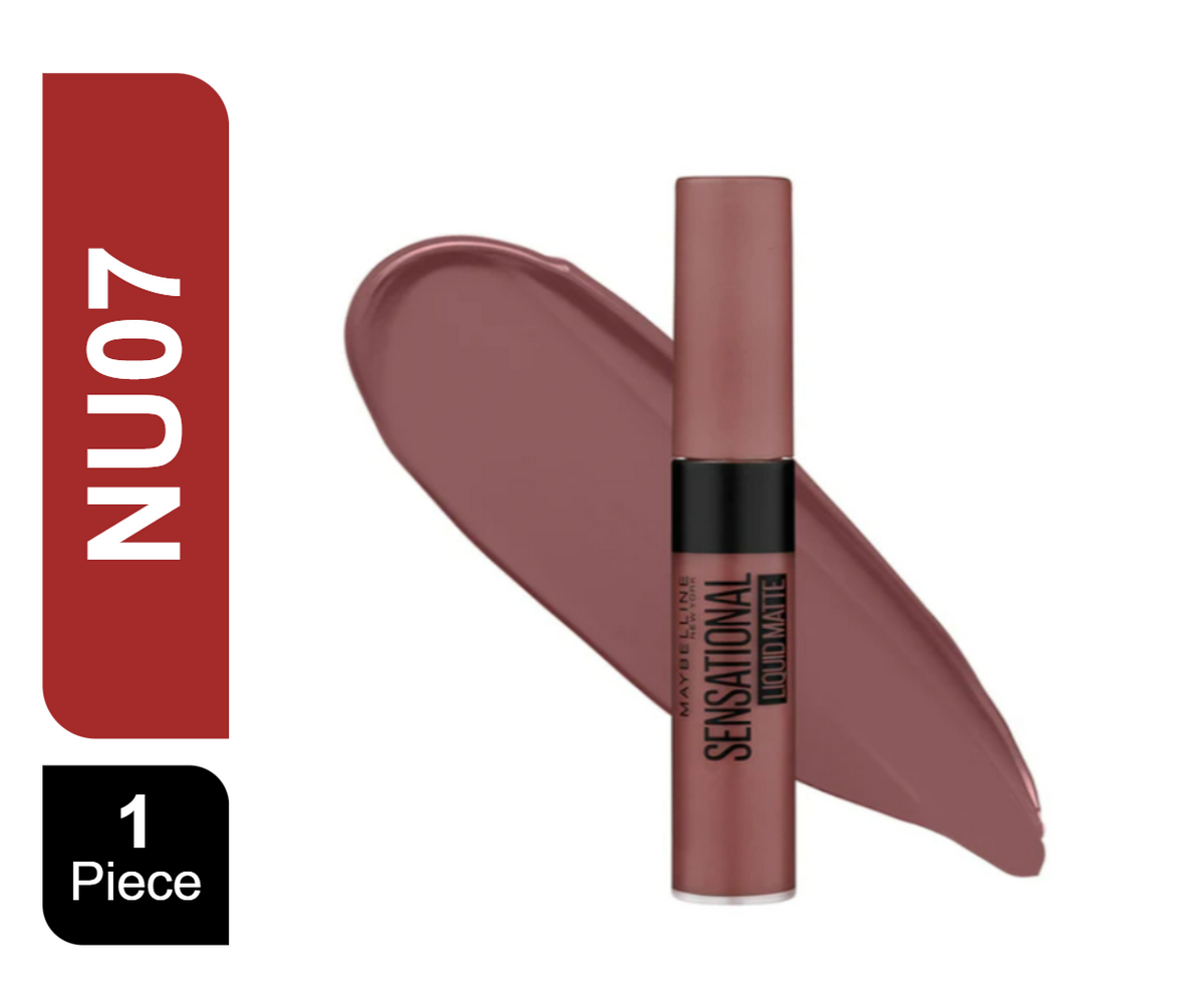 MAYBELLINE 8828 SENSATIONAL LIQ MATTE NU07