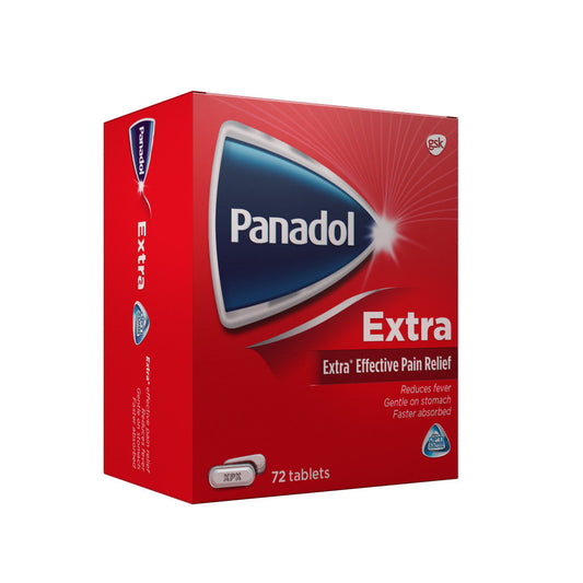 PANADOL EXTRA 72'S WITH OPTIZORB