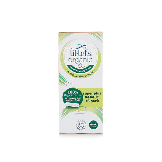 LIL-LETS 6881 ORGANIC TAMPONS SUPER+ 16,S (20688)