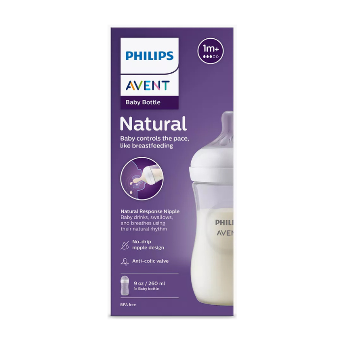 PHILIPIS AVENT SCY903/01 NATURAL 3.0 FEEDING BOTTLE 260ML