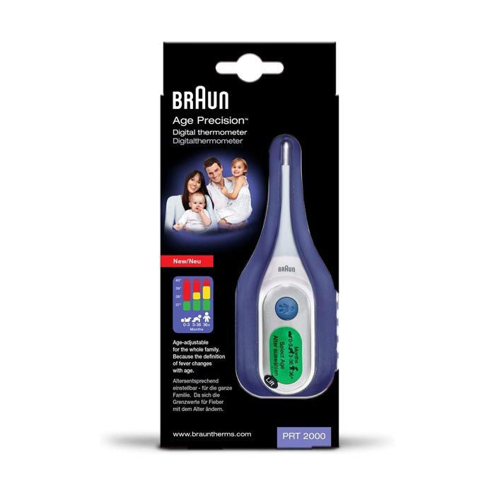 BRAUN PRT2000 DIGITAL THERMOMETER