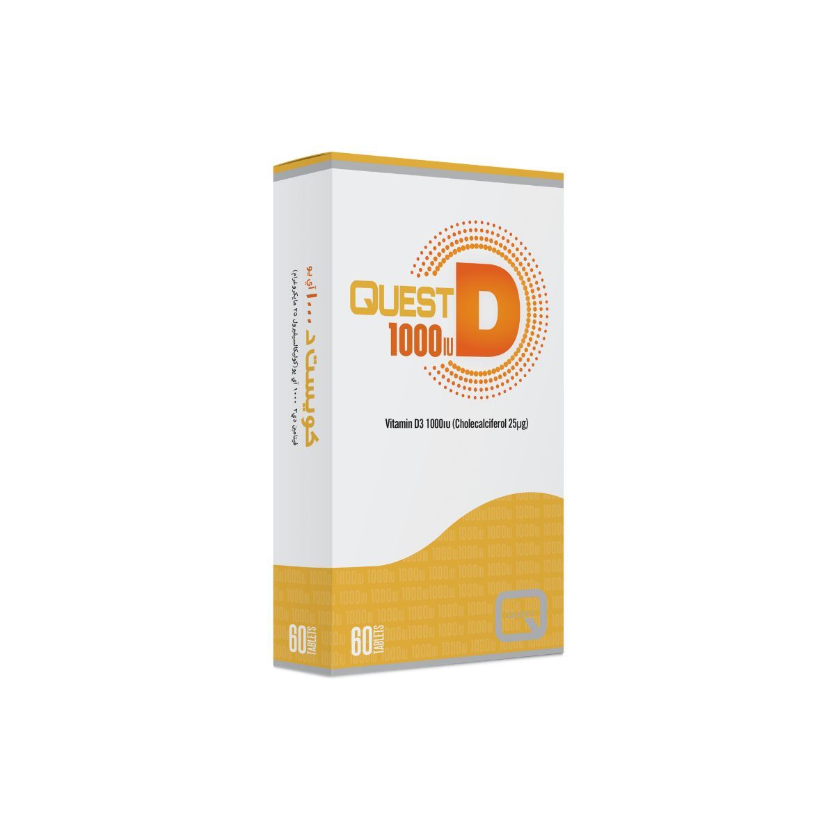 QUESTD 1,000 IU 60 TABLETS