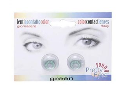 PRETTY EYES 8012 DAILY(GREEN)