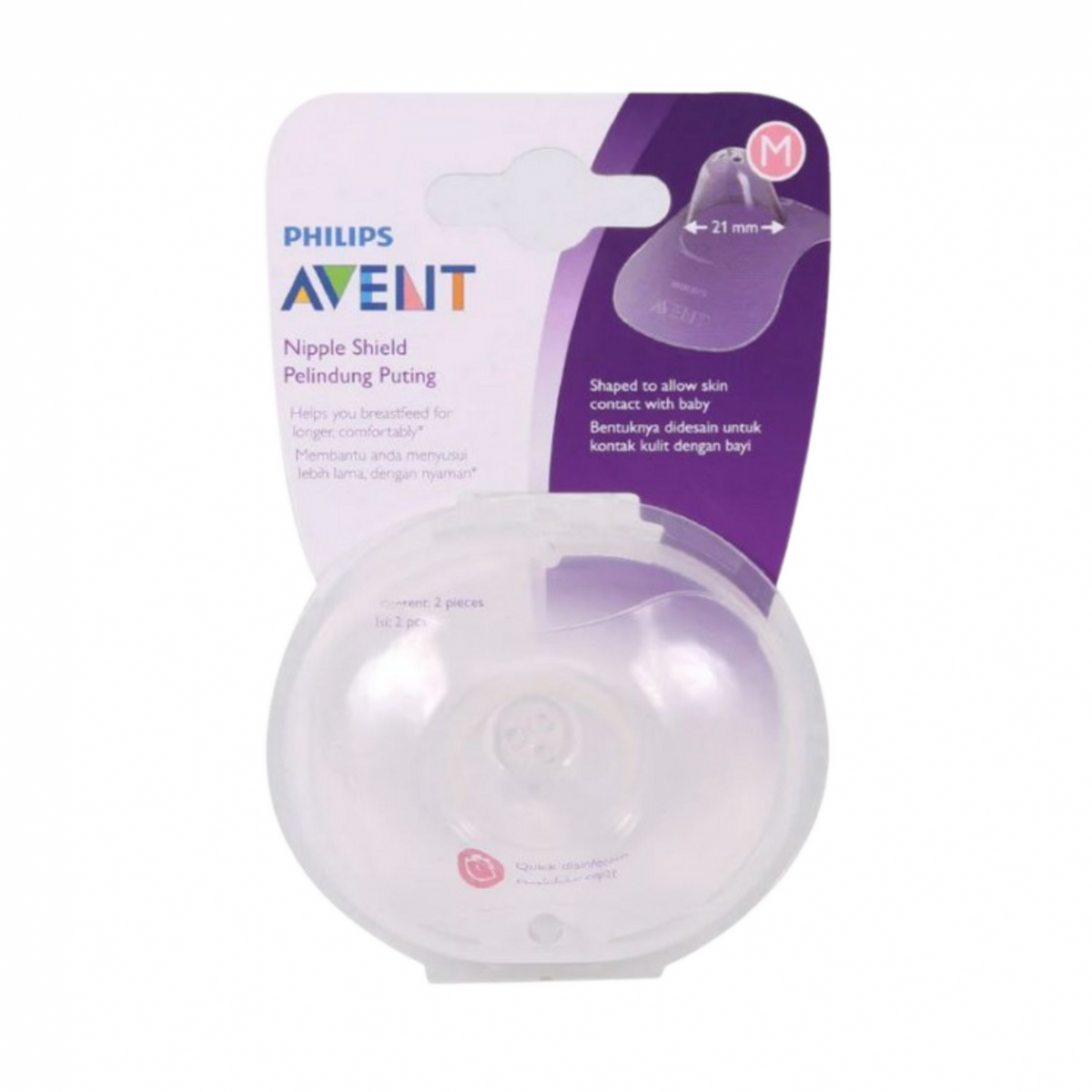 PHILIPIS AVENT SCF153/03 NIPPLE SHIELD MEDIUM