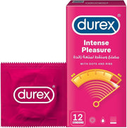 DUREX PLEASUREMAX /INTENSE PLEASURE CONDOM 12's