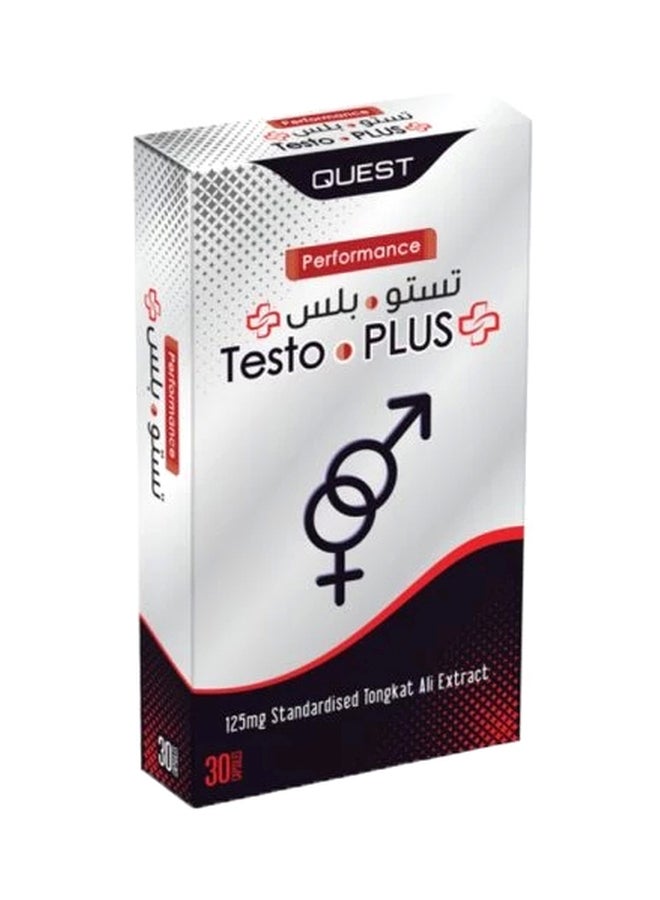 QUEST TESTO PLUS CAPS 30S