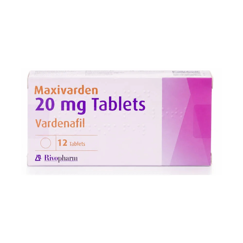 MAXIVARDEN 20MG TAB 4S