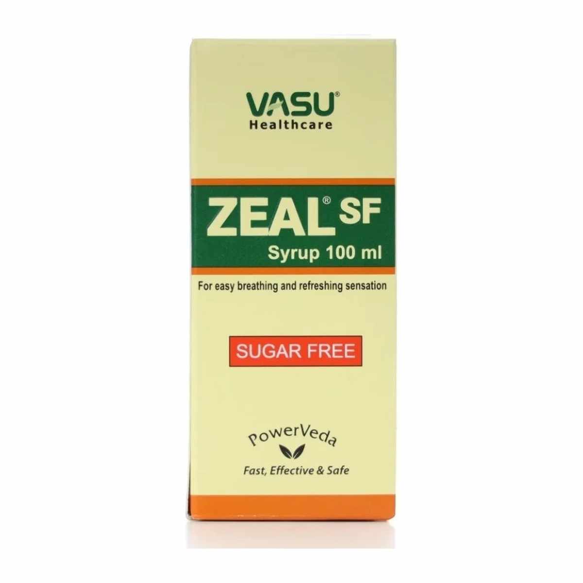 VASU ZEAL SF COUGH SYRUP 100ML