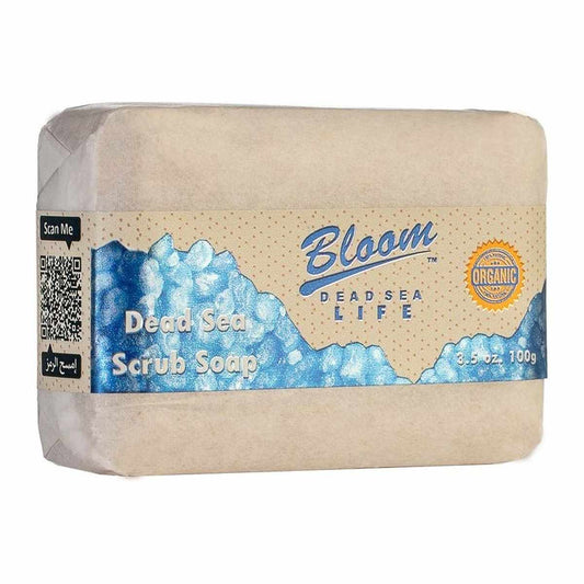 BLOOM DEAD SEA SCRUB SOAP 100G