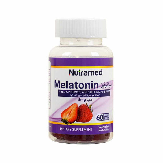 NUTRAMED MELATONIN 5MG GUMMIES 60S
