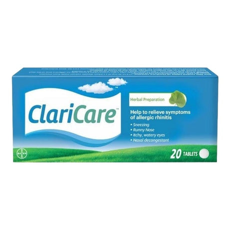 CLARICARE TAB 20S
