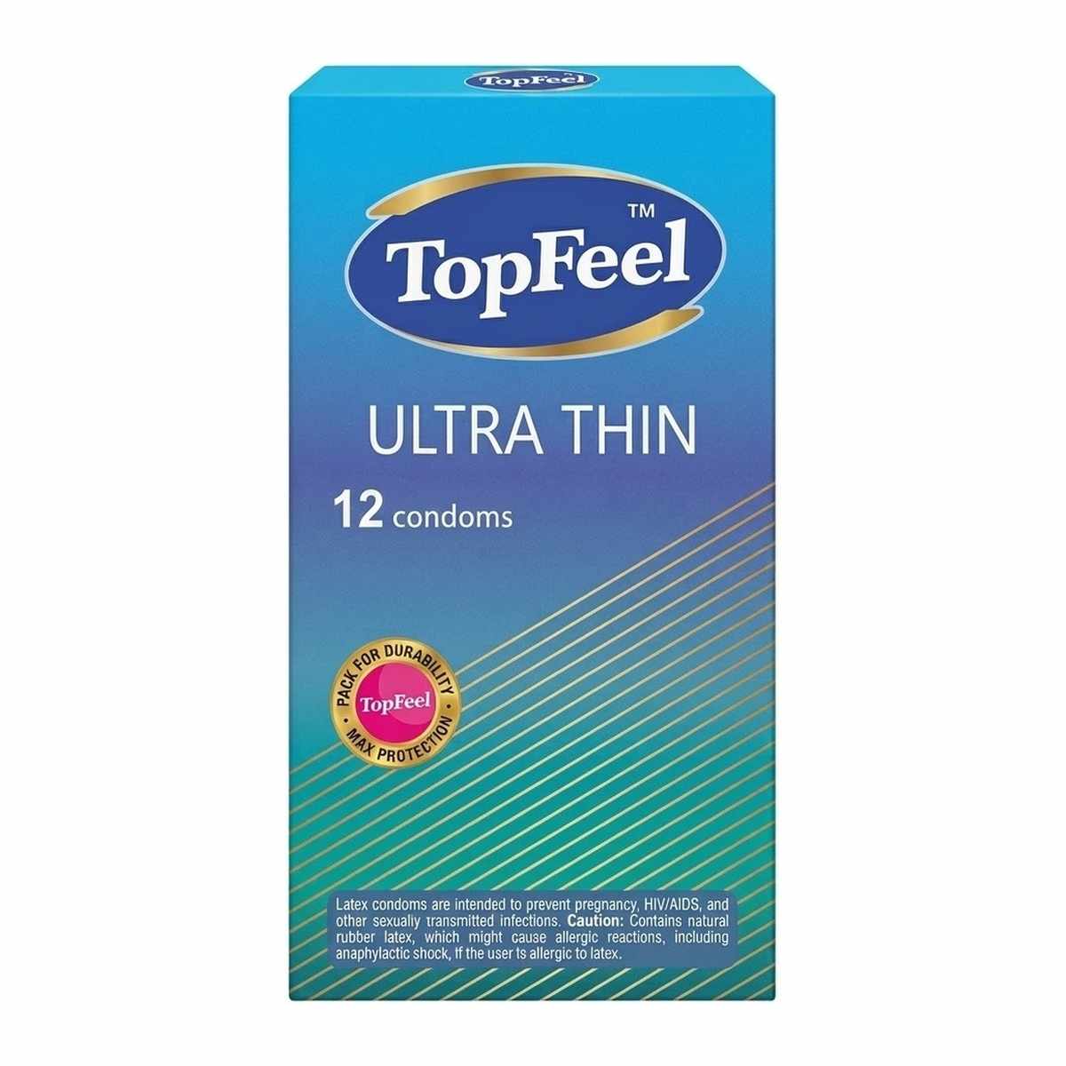 TOPFEEL CONDOMS ULTRATHIN 12S