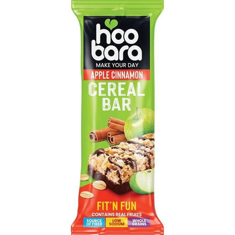 HOOBARA CEREAL BAR APPLE CINN 30G