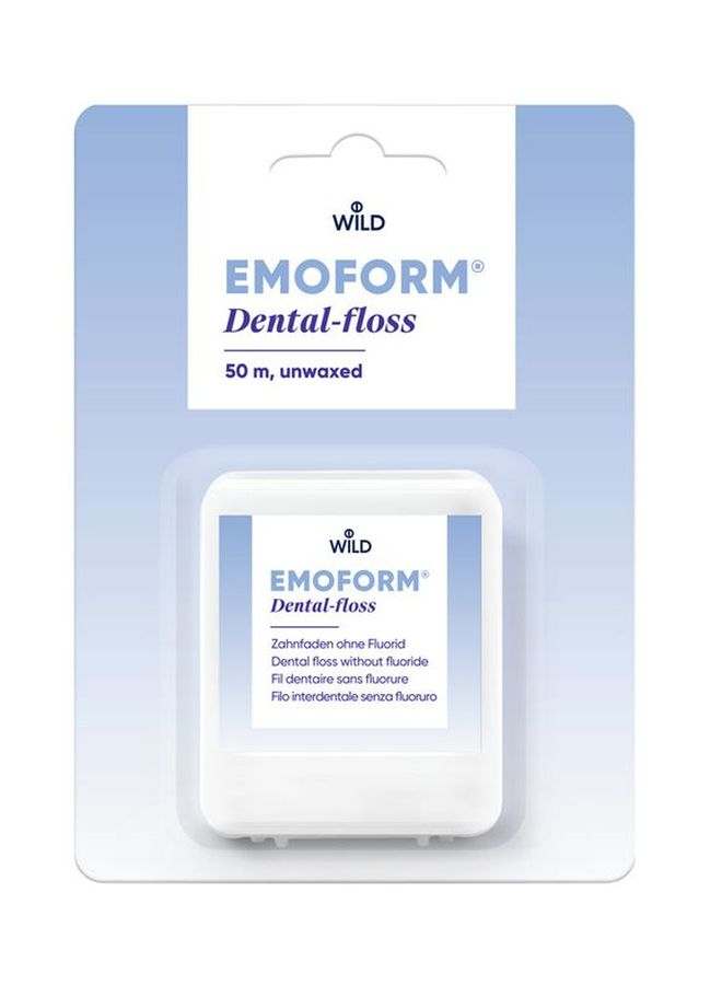 EMOFORM DENTAL FLOSS UNWAXED 50M