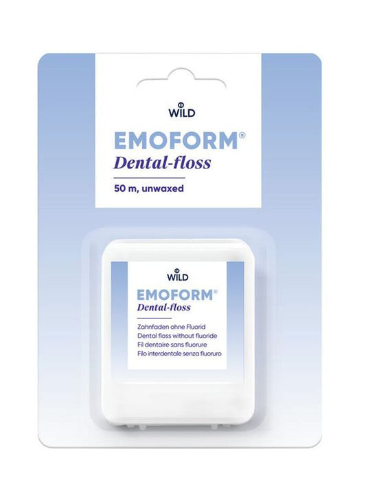 EMOFORM DENTAL FLOSS UNWAXED 50M