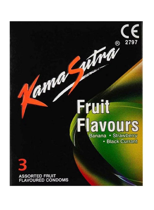 KAMA SUTRA CONDOM FRUIT FLAVOUR 3,s