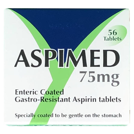 ASPIMED 75MG EC TAB 56S