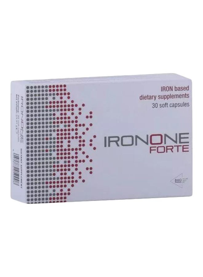IRONONE FORTE 30MG SOFT GELATIN CAPSULE 30'S