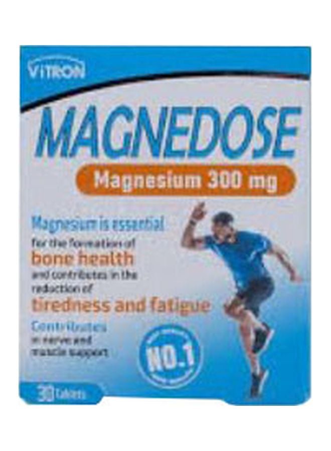 MAGNEDOSE MAGNESIUM 300MG VIT B6 10MG TAB 30S