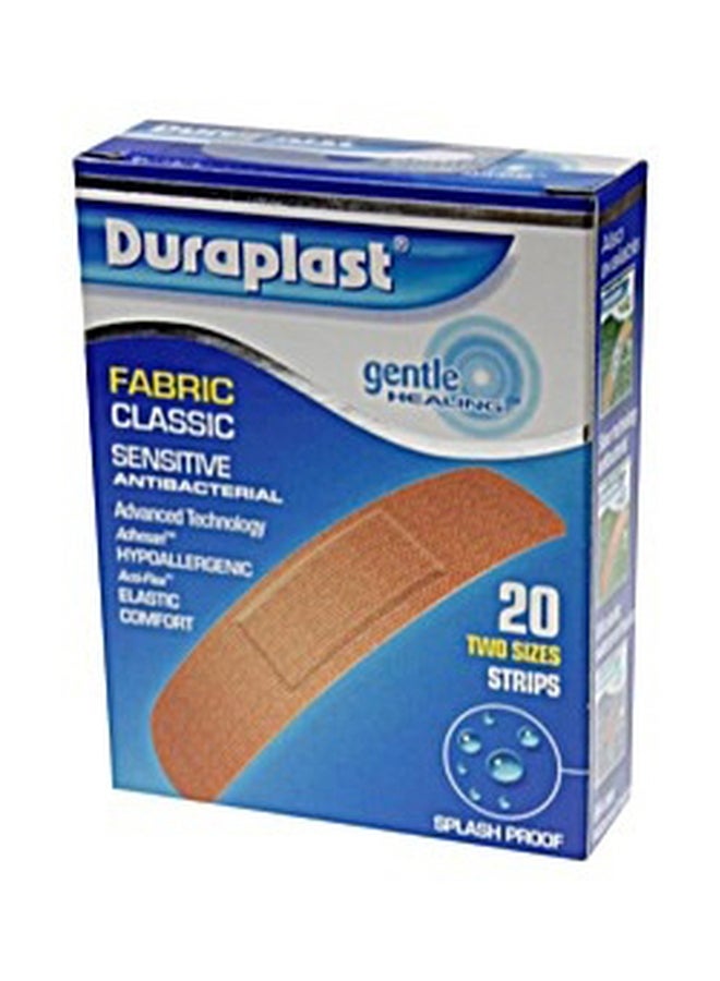 DURAPLAST FABRIC CLASSIC 2SIZE ASS PLASTERS 20S