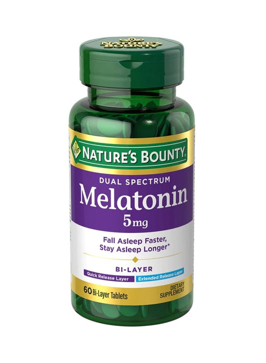NB MELATONIN 5MG DUAL SPECTRUM 60TAB
