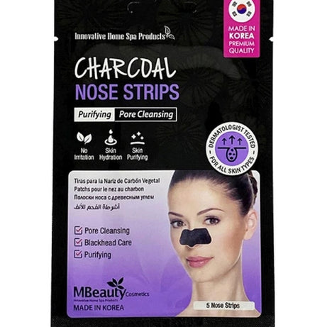 MBEAUTY CHARCOAL NOSE STRIPS 5S